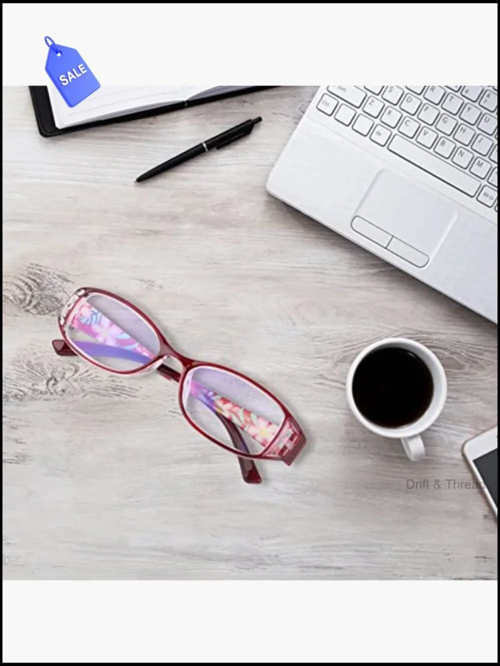6 Pairs Reading Glasses Fashion Anti-Blue Light HD Resin